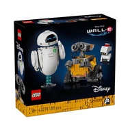 LEGO 43279 Disney WALL-E and EVE Building Kit (811 Pieces)
