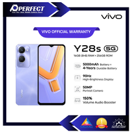 Vivo Y28s 5G Smartphone (8GB + 8GB Extended RAM + 256GB ROM) | Malaysia Set | Ready Stocks | 1 Year