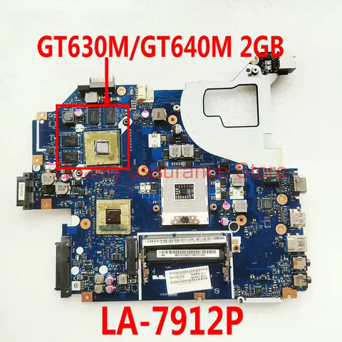 LA-7912P Q5WV1 Q5WVH Laptop Motherboard For ACER Aspire E1-571G V3-571G V3-571 E1-531G Notebook NBM6