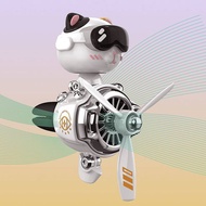 Pilot Car Aromatherapy Vent Little Fan 2026 New Car Air Conditioning Decorative Propeller Shaking He
