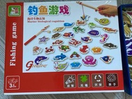 海洋生物認知釣魚親子玩具遊戲