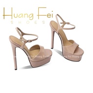 Double toe sandal high heels 15cm 12cm 10cm