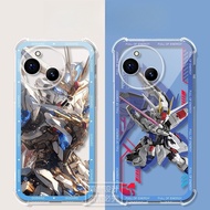 For Sharp R9 Phone Case Aquos R9 Transparent Silicone MechWarrior Project Sharp R8/R8pro Airbag Soft