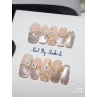 Gel Nails (Brid Nails) With Glue + File)