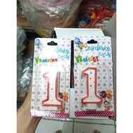 LILIN Birthday Number Candles