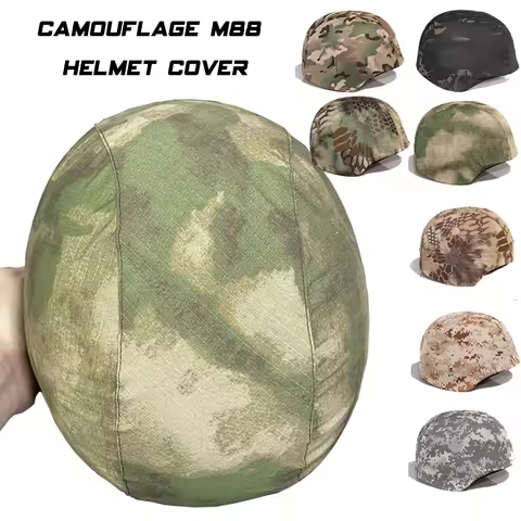 M88 Camouflage Helmet Cover Helmet Cloth Cover for M88 Helmets Paintball Hunting Accessory Shooting 