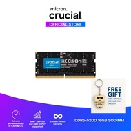 Crucial Laptop Ram DDR5 16GB 5200MHz 1.1v CT16G52C42S5 - Genuine product