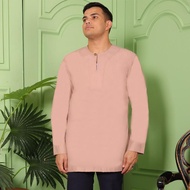 KURTA COTTON MODERN FIT ZIP 1 BUTTON T/B JAKEL (BATCH 2)