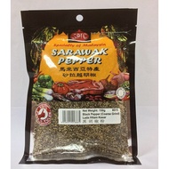 [Halal] SPIC Sarawak Black Pepper Coarse Grind 150gm 100% Pure  Serbuk Kasar Lada Hitam 150gm 100% tulen