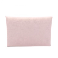 【二手】愛馬仕 (Hermes) 零錢包 Calvi Duo Mauve Pale 小牛皮 (Calvi Duo Mauve Pale) 女士二手 A