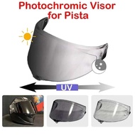 Photochromic Shield Visor Lenses for AGV Pista GPR GPRR R 2 3 Full Face Vira Capacete Racing Helmet 