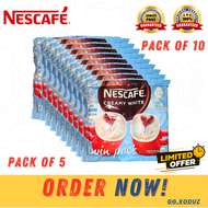 NESCAFE Creamy White 3 in 1 Coffee Twin Pack (2 x 25.5g) - Pack of 20