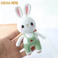 Haha Zodiac 12 Zodiac Crochet Doll Rabbit Pendant Handmade diy Hook Thread Pass Time Knitting Materi