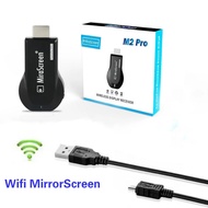 【ขายร้อน 】M2 Anycast HDMI-เข้ากันได้ทีวีติด HD1080P Miracast DLNA ออกอากาศ WiFi แสดงตัวรับสัญญาณทีวี Wireles S อะแดปเตอร์ Dongle Andriod MJ4