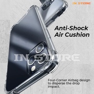 [AUTHENTIC] iPhone 15 14 13 12 11 X Shockproof Case For  iPhone 15 Pro Max X XS Max XR Transparent C