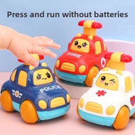1-3 Year Old Children's Car Press Toy Cute Cartoon Power Toy Car