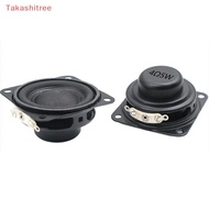 (Takashitree) 1PC Full Range Audio Speaker 40MM 4 Ohm 5W HiFi Stereo Loudspeaker  Speaker
