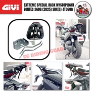 MONORACK GIVI TOP RACK HEAVY DUTY ZONTES 368G (2025) SRX(S)-ZT368G ACCESSORIES NEW SCOOTER