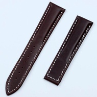 （A New Well Sell ） 20mm Genuine Cow Leather Watch Band For Omega Strap Seamaster 300 DE VILLE AT150 AQUA TERRA 150 Watchband Deployment Buckle Tool