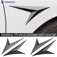 NOBELJIAOO 2Pcs Car Side Fender Air Flow Vent Intake Decoration Exterior Modification Trucks Accesso