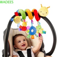 WADEES Baby Rattles Mobiles For Children Activity Multicolor Baby Playing Newborn Baby Toddler Bed Bell Plush Doll Baby Plush Toys