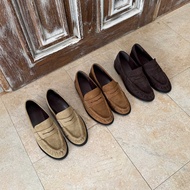 [พร้อมส่ง] WEAR.SOUL #S657-Suede Penny Loafers
