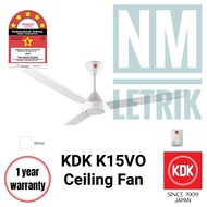 KDK K15v0 60" CEILING FAN (white) 💯 kipas siling KDK WARRANTY 1 year / 1 tahun