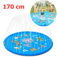 170 cm Outdoor Lawn Beach Sea Animal Inflatable Water Spray Kids Sprinkler Play Pad Mat