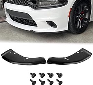 TOMICOB Front Bumper Lip Splitter Protector Replacement Fits for 2015-2024 Dodge Charger Hellcat/SRT