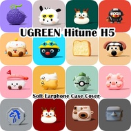 READY STOCKFor UGREEN Hitune H5 Case Casing Soft Silicone Trendy Cartoon Earphone Case Cover NO.2