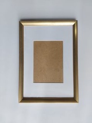 A4 金色 相架 相框 畫框 證書相架 獎狀相架 photo frame  document frame