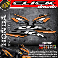 HONDA CLICK 125i VERSION 2 STOCK DECALS / STICKER FOR MOTORCYCLE PARTS AND ACCESSORIES