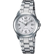 Casio นาฬิกาข้อมือผู้หญิง สายสแตนเลส รุ่น LTP-1215A ของแท้ประกันศูนย์ CMG