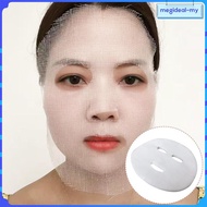 [MEGIDEALMY] 100Pcs Facial Gauze Mask Gauze White with Mesh Gauze Pad Sheet Gauze Pre Cut Soft Gauze