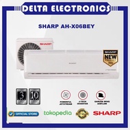 AC Sharp AH-X6BEY 1/2Pk / AC Split 1/2 PK Inverter + Paket Pasang