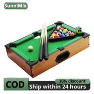Pool Table Set Kids Tabletop Billiards School Board Games Junior Adult