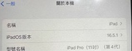 iPad pro 2022(第四代) 11吋Wi-Fi 加cellular 128GB