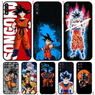Redmi 9 t 6A 7A 8A 9A 9C NFC Note 9T K70 e K70 Pro N1 Anime goku Dragon Ball Z Soft black phone case