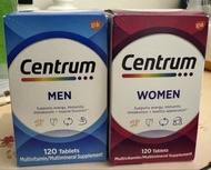 Centrum Men & Women Multivitamin/Multimineral Supplement 120 Tablets