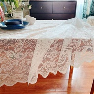 DINING TABLE CLOTH SIZE DIAMETER 180X180CM VINTAGE TABLE/ LACE NAPKIN PICNIC CLOTH NAPKIN TABLE CLOT