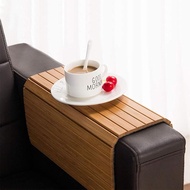 Couch Arm Cup Holder,Bamboo Sofa Arm Tray Couch Cup Holder Armrest Table Bamboo Couch Cup Holder Tra