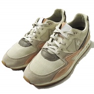 二手法國製造的 Le Coq Sportif LCS R 800 MIF NUBUCK 運動鞋，沙漠山谷系列 - Le CLUB 限量EDITION，貨號 1810275，尺寸 44 (28cm)，米