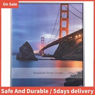 16x20Inch Brushed Aluminum Poster Picture Frame with Acrylic Glass 1-Pack Silver