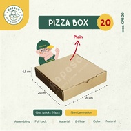 Corugated Pizza Box 20x20x4.5/cardboard/Box/lunch Box (CPB20)