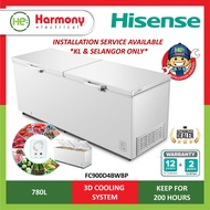 *𝐅𝐑𝐄𝐄 𝐃𝐄𝐋𝐈𝐕𝐄𝐑𝐘* HISENSE Chest Freezer 780L FC900D4BWBP 8 In 1 Function Penyejuk Beku 冷藏柜