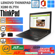 LAPTOP KERJA SLIM LAPTOP LENOVO THINKPAD X280 INTEL CORE I5 7300U 12 INCH WINDOWS 10 FREE TAS/MOUSE