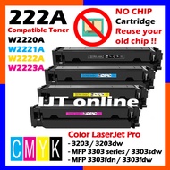 NO CHIP W2220A W2220X W2221A W2222A W2223A Compatible Toner HP 222A 222X 3203 3203dw MFP 3303 3303sd