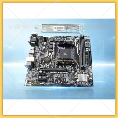 Used For ASUS PRIME A320M-K AM4 mATX Motherboard A320 4×DDR4 HDMI DVI M.2 Support Ryzen 5600 5700X