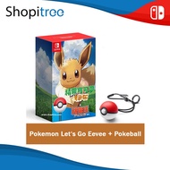 Nintendo Switch Pokemon: Let's Go Eevee + Pokeball Plus Bundle