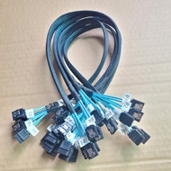 SATA3.0 Data Cable SATA3 Aluminum Foil 6GB Computer Hard Disk Cable NAS Hard Disk Extension Cable Tr